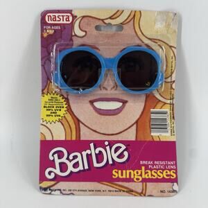 Barbie Break Resistant Plastic Sunglasses Nasta Vintage 1988 Mattel NOS